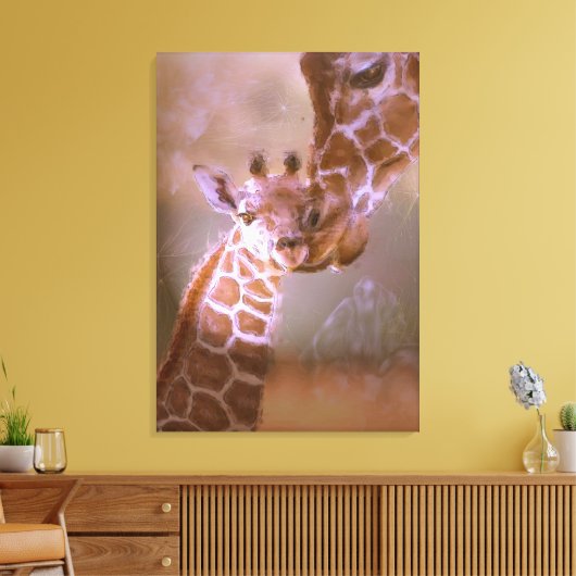 Liebe einer Mutter Leinwanddruck (Insitu (Wohnzimmer))