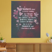 Liebe einer Mutter Leinwanddruck (Insitu (Wohnzimmer))