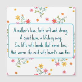 Liebe einer Mutter Magnetkarte