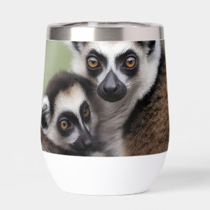 **"Liebe einer Mutter: Mama und Baby Lemur Cuddlin