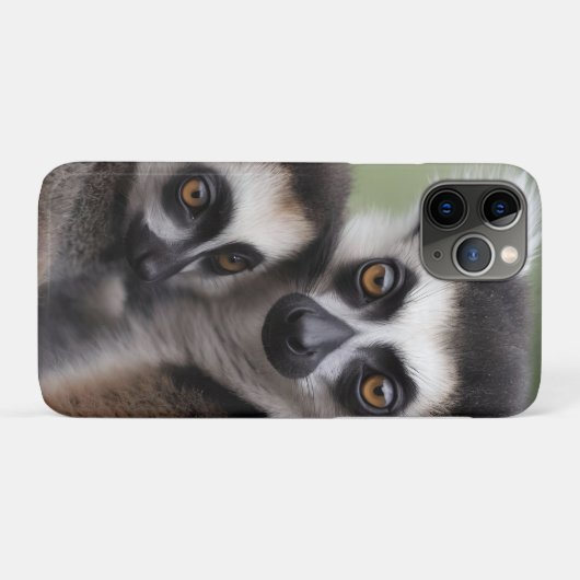 **"Liebe einer Mutter: Mama und Baby Lemur Cuddlin Case-Mate iPhone Hülle (Rückseite (Horizontal))