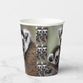 **"Liebe einer Mutter: Mama und Baby Lemur Cuddlin Pappbecher (Rechts)