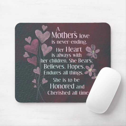 Liebe einer Mutter Mousepad (Mit Mouse)