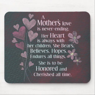Liebe einer Mutter Mousepad