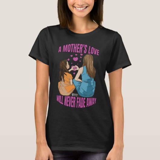 Liebe einer Mutter - Schwarze Frauen T-Shirt (Vorderseite)
