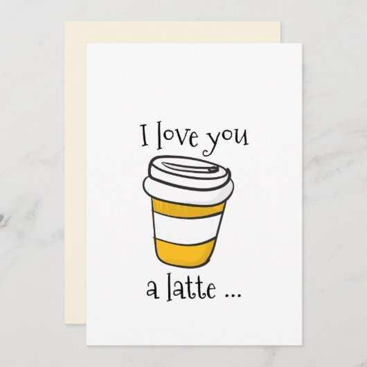 Liebe einer neuen Jubiläumskarte (Vorne/Hinten)