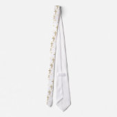 Liebe eines anderen Goldkreuzes Krawatte (Rückseite)