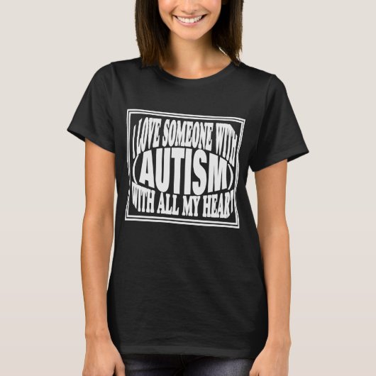 Liebe eines Autismus T-Shirt (Vorderseite)