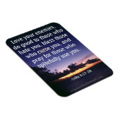 Liebe eines Bibelziels für Feinde Magnet (Rechte Seite)