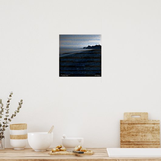 Liebe eines Diabetikers Poster (Küche)