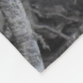 Liebe eines gefallenen Baumes Fleecedecke (Ecke)