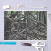 Liebe eines gefallenen Baumes Seidenpapier (Handwerk)