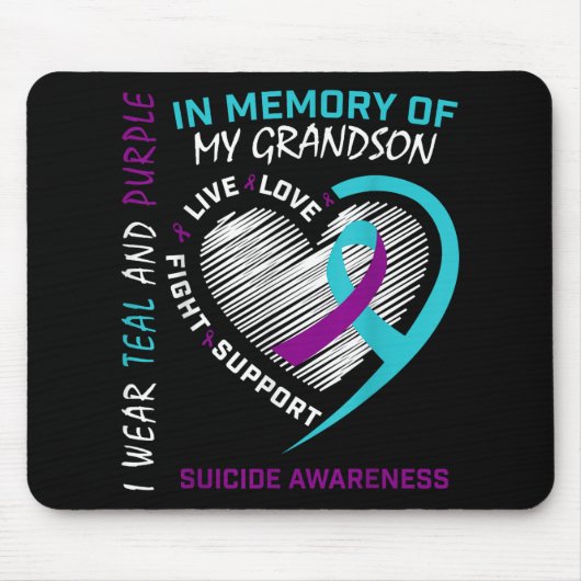 Liebe eines in Erinnerung an das Selbstmordbewusst Mousepad (Vorne)