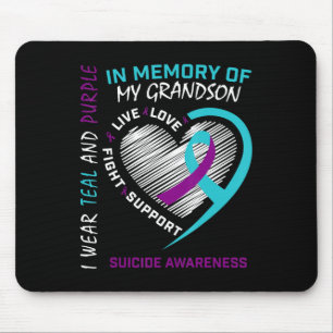 Liebe eines in Erinnerung an das Selbstmordbewusst Mousepad