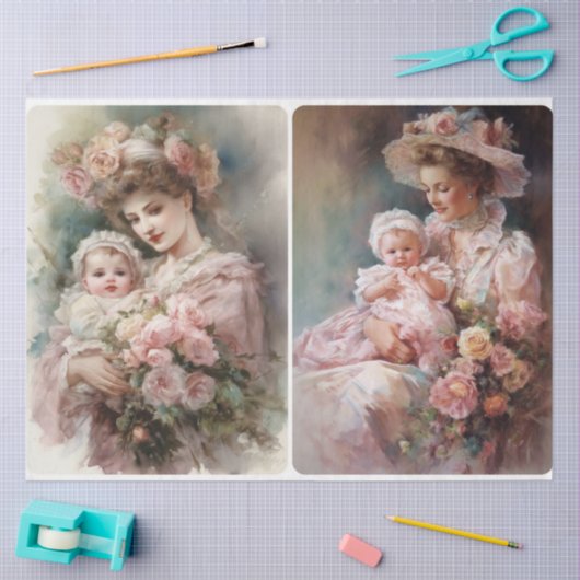 Liebe eines Lebens Seidenpapier (Basteln)