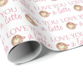 Liebe eines neuen Papiers Geschenkpapier (Rolleneckpunkt)