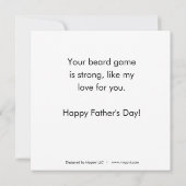 Liebe eines Vaters Einladung (Rückseite)