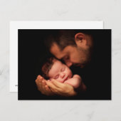 Liebe eines Vaters Postkarte (Vorne/Hinten)