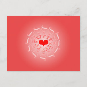 Liebe, einfach nur pure Liebe! Postkarte