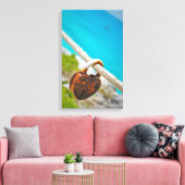 Liebe eingeschlossen! leinwanddruck (Insitu (Wohnzimmer))