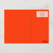 Liebe, Einheit, Frieden Postkarte (Rückseite)