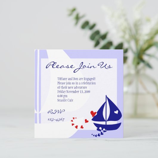 Liebe Einladung (Stehend Vorderseite)