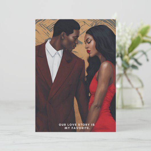 Liebe Einladung (Stehend Vorderseite)