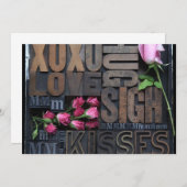 Liebe Einladung (Vorne/Hinten)