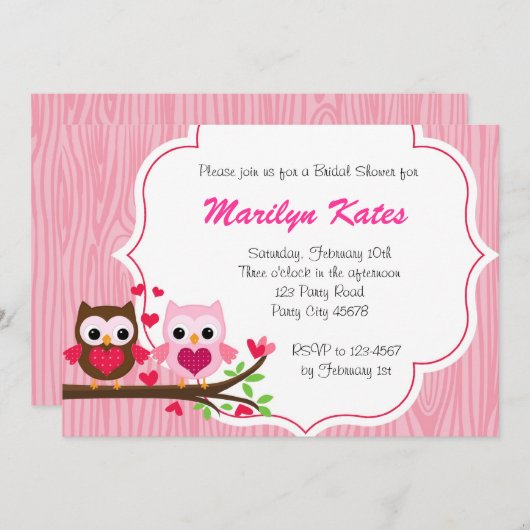 Liebe Einladung (Vorne/Hinten)