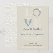 LIEBE Einladung (Vorne/Hinten)