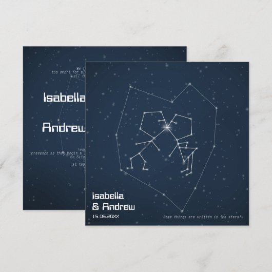 Liebe Einladung (Vorne/Hinten)