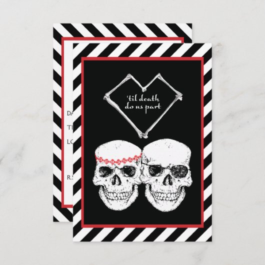 Liebe Einladung (Vorne/Hinten)