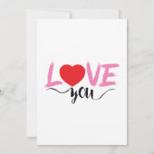 Liebe Einladung (Rückseite)