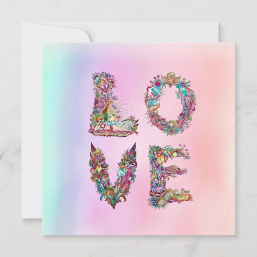 LIEBE EINLADUNG (Vorderseite)