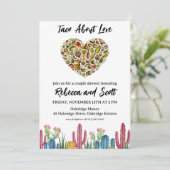 Liebe-Einladungen Einladung (Stehend Vorderseite)