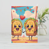 Liebe-Einladungen Einladung (Stehend Vorderseite)