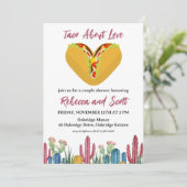 Liebe-Einladungen Einladung (Stehend Vorderseite)