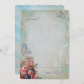 Liebe - Einladungskarte/Blankekarte Einladung (Vorne/Hinten)