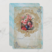 Liebe - Einladungskarte/Blankekarte Einladung (Vorne/Hinten)