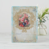 Liebe - Einladungskarte/Blankekarte Einladung (Stehend Vorderseite)