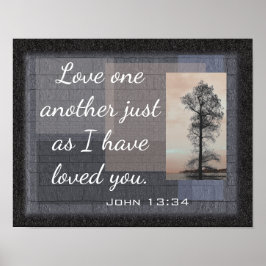 Liebe eins — Kunstdruck Poster