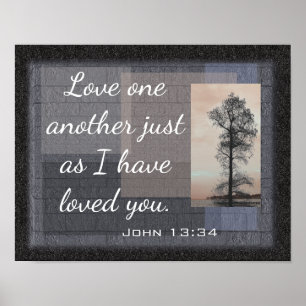 Liebe eins — Kunstdruck Poster