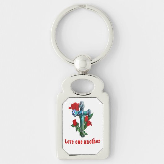 Liebe eins schlüsselanhänger (Vorderseite)