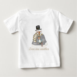 Liebe Eins Snowman T - Shirt und Geschenke