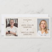 Liebe Eins verstorben Couple Custom Foto Vielen Da (Vorderseite)