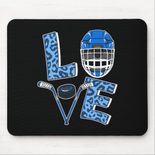 Liebe Eishockey Gepardinnen Hockey Frauen Eishocke Mousepad