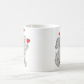 Liebe-Elefant! Kaffeetasse (Mittel)