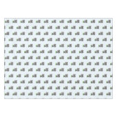 Liebe Elefant mit Blume Tablecloth - Ihre Farben Tischdecke (Vorderseite (Horizontal))