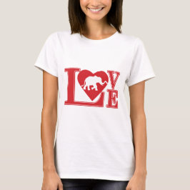 Liebe-Elefanten T-Shirt