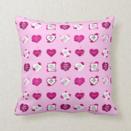 Liebe Elegante Moderne Kunst, Dichtung und Musik Kissen